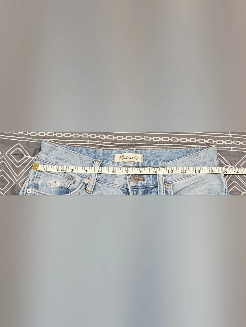 Madewell The Perfect Vintage Straight Leg Jean Size 25 - Picture 5 of 8